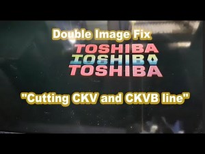 Double Image Fix "Cutting CKV and CKVB line"