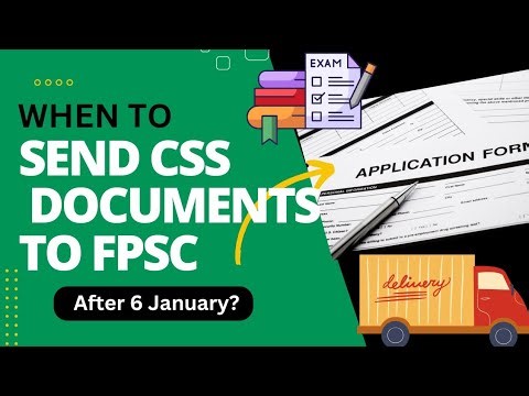 Send your documents to FPSC after 6 January | Don't send documents 📃 to FPSC || When to submit?