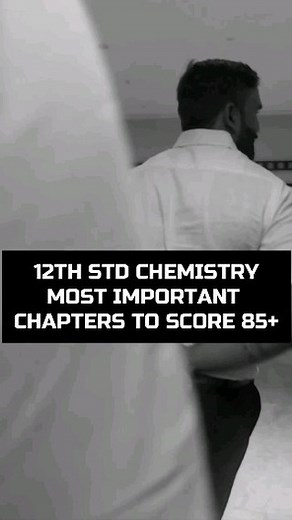 Giri Tutorials on Instagram: "12th STD Chemistry Most Important Chapter to Score 85+ #12thscience #12thstdchemistry #12thstd #chemistry #importanttips #importantchapters #pradeepgirisir #stateboard #cbse #icse #boardexams📚"