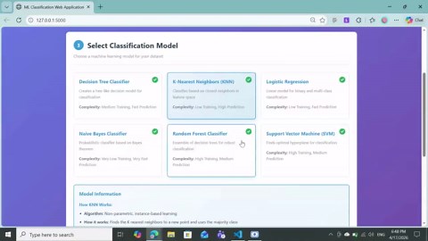 Interactive Machine Learning Classifier Web Application with Python and Flask | Areesha Arif posted on the topic | LinkedIn