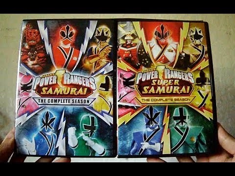 Unboxing Power Rangers Samurai & Super Samurai - The Complete Season DVD Sets