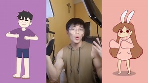 250K views · 5.9K reactions | DRAWING CHALLENGE WITH Elybunny Animations 藍 FULL VIDEO : https://www.youtube.com/watch?v=LQwNRv4m-HQ | JenAnimation | Facebook