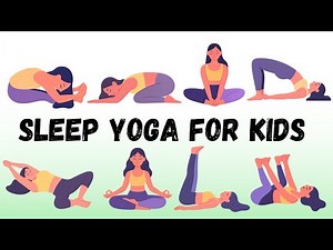 Relaxing Bedtime Yoga for Kids | Calming Exercises for Better Sleep | Yoga for children
