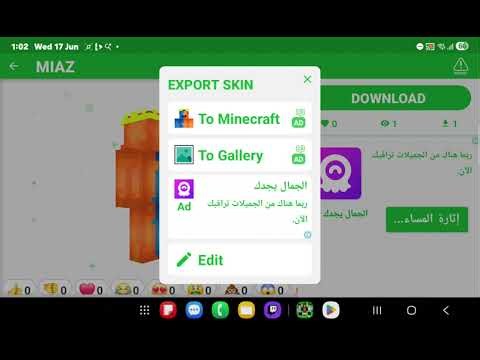 How to get skins for Minecraft Java,Bedrock,or pocket edition