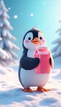 Enjoy Penguin #cartoon #children #baby