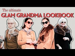 Rocking The Glam Grandma Look: A Classic Style Lookbook