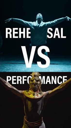Gods of Egypt: Rehearsal Vs. Performance | Joseph On Tour