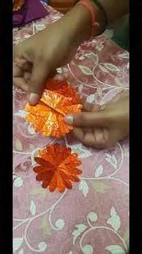 easy colour paper flowers 💐 🌺💐