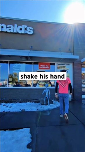 He said that the ice cream machine works on his planet. 🍦👽