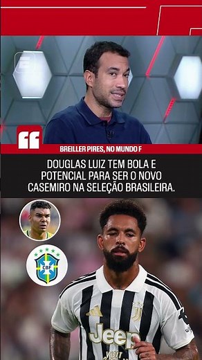 DOUGLAS LUIZ TEM BOLA PARA SER O NOVO 'CASEMIRO' DA SELEÇÃO BRASILEIRA? 🤔 #shorts