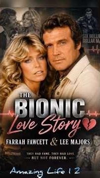 The Bionic Love Story : Farrah Fawcett & Lee Majors! ♥️😍 #shortsfeed #shorts