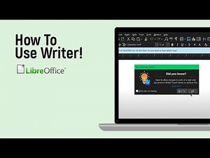 How to use LibreOffice Writer [easy]