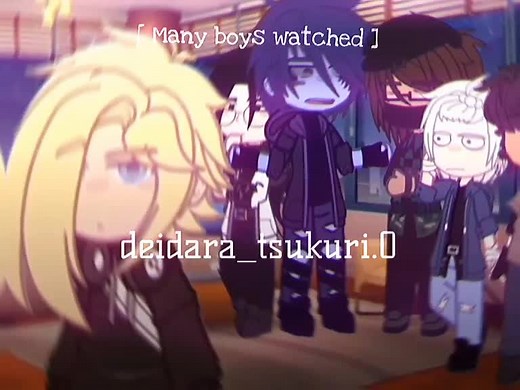 Deidara's Haircut Disaster in Gacha Club