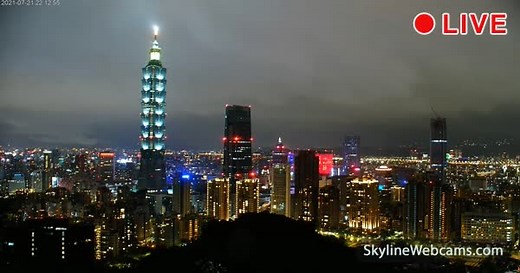 【LIVE】 Live Cam Taipei - Taiwan | SkylineWebcams