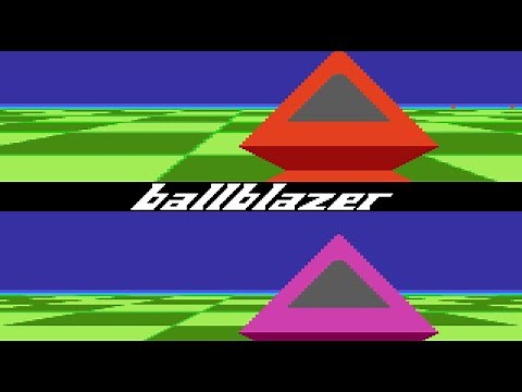 Ballblazer - Atari 8 bit - Stereo - Riffology - "The Song of The Grid"