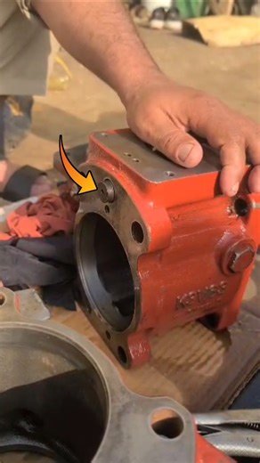 Hydraulic pump pin installation! #youtube #shorts #foryou