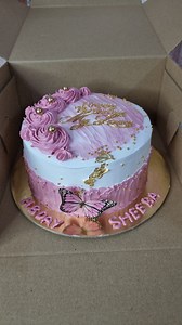 Beautiful Birthday Cake Idea ❤️💜💕 #cake #birthdaycake #newcakedesing #cakemaking #cakedesigns #cakedecoratingidea #homebaker #homemadecake #cakeidea #viral #viralpost #fbviralpost #viralcake #viralBirthdayCake | Easy cooking with shubhi