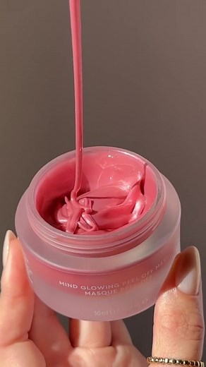 Mind Glowing Peel Off Mask Texture Review