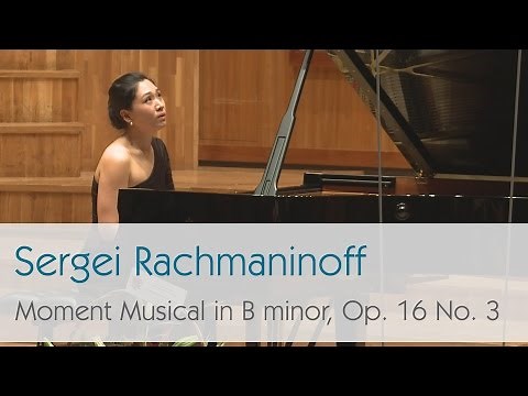 Sergei Rachmaninoff - Moment Musical in B minor, Op. 16 No. 3 - Zheeyoung Moon