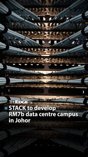 STACK Infrastructure is developing a data centre campus in Johor Bahru, with an estimated value of RM7 billion. This and more in our quick round-up of today’s biggest stories on theedgemalaysia.com. | The Edge Malaysia