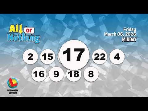 Wisconsin Lottery MiddayDraw 03/06/2026