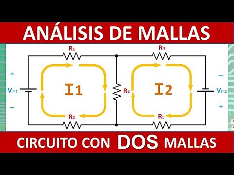 Mesh analysis - circuit with two meshes and two sources