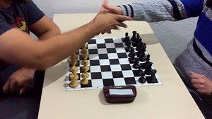 In this French opening, Super Master (Superman Master) had some difficulties, but suddenly his opponent's time was up. And he won it with white pieces. (Result: 1-0) | Chess Champ