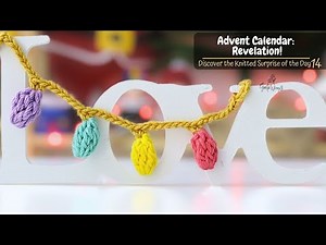 🤫 LIGHT THEM UP! Crochet CHRISTMAS LIGHTS QUICK and EASY