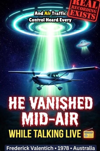 Day 4 of Dark Files 😨☠️— A Pilot Vanished Mid-Air... The Recording Still Exists 🛸