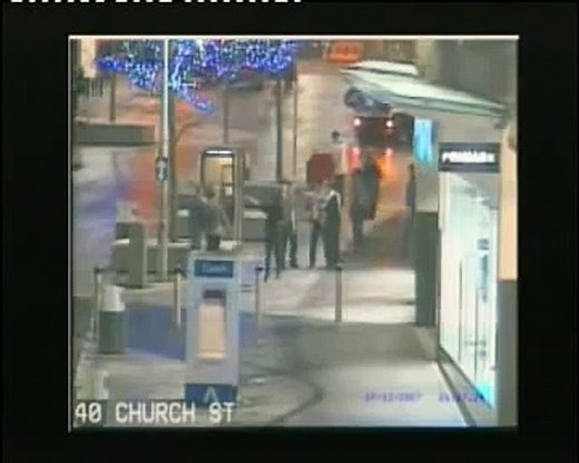 CCTV of Joey Barton attack