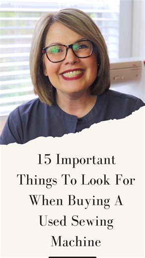 Sneak peek: Buying a used machine soon? 🤔 Here's what really matters! Score confidently—be informed so your new-to-you sewing machine sets you up for projects you love! 💪✨ #SewingTips #UsedMachineHack #Sewing101 #SewCanShe #MachineBuyingGuide #DIYSewing #CraftingSmart #StitchQuality #SewingCommunity #SewingCheckList https://sewcanshe.com/15-most-important-things-to-look-for-when-buying-a-used-sewing-machine/ | SewCanShe.com