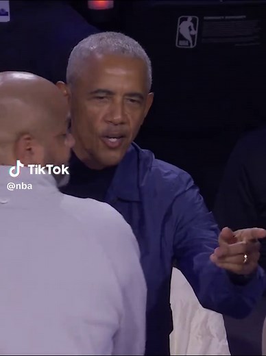 Players and coaches were honored to have President Barack Obama in the building for the 2026 NBA All-Star Game #NBA #basketball #NBAAllStar #Obama
