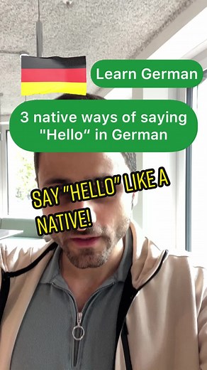 3 Ways to Say Hello in German | Learn German Greetings