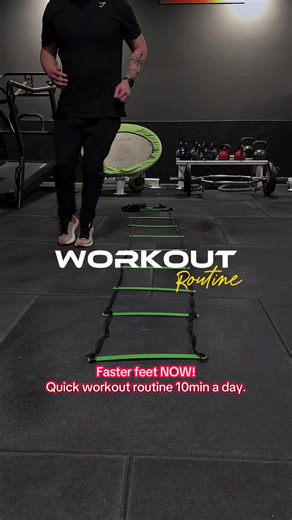 10-Minute Ladder Workout for Rugby Players