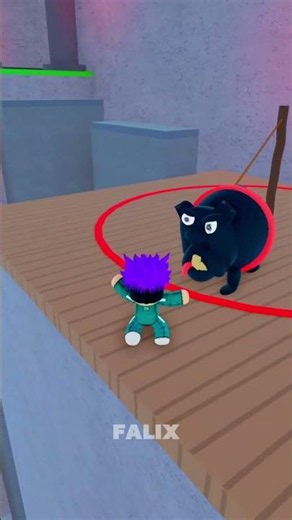 Thanos escape Dog Challenge Obby Roblox #roblox #shorts