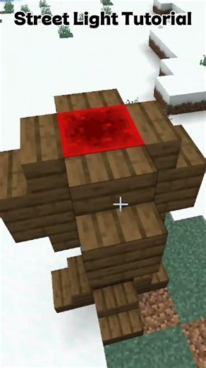 Street Light - Minecraft Tutorial | #minecraft #minecraftshorts #tutorial