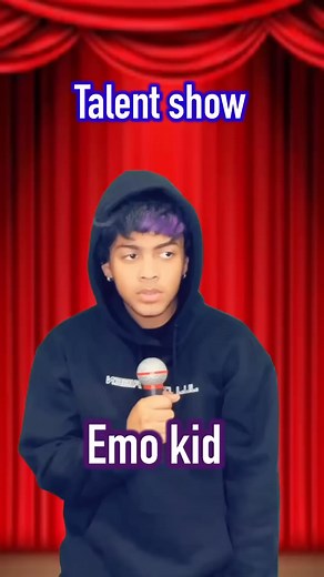 223K views · 8.7K reactions | Dont say the wrong thing to the Emo kid during his talent show… #viral #shorts | Kate MacFarland | Facebook