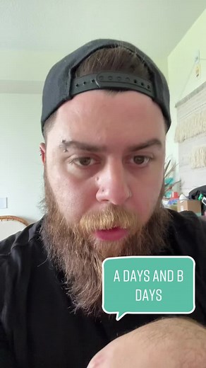 Let’s talk about A days and B days💙 #mentalhealth #focus #mentalhealthawareness #adhdtiktok #therapytiktok #depressionawareness #anxietyrelief #mindfulness