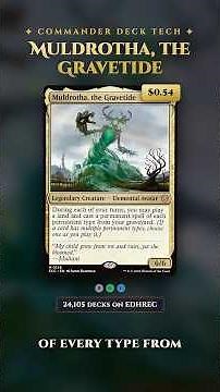 Muldrotha, the Gravetide - Your Graveyard Is a Second Hand #mtg #shorts