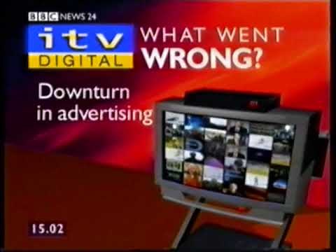 BBC News 24 report on ITV Digital collapse