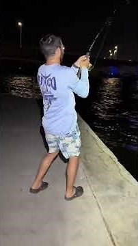 Monster Bull Red Catch at Hathaway Bridge 🐟🎣 #FishingAdventures #BullRed