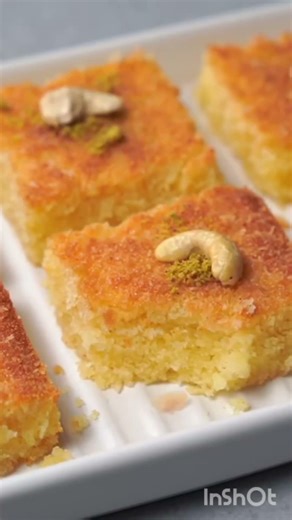 I wish I tried this easy basbousa Sweet recipe before #shorts #trending #foodlover