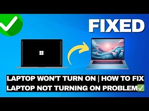 Laptop Won’t Turn On | How to Fix Laptop Not Turning On Problem (2025) ✅