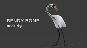 Blender Intermediate Rigging - Bendy Bone Neck