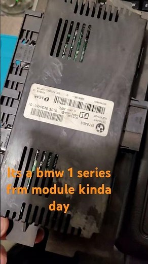 #Acdp, #Bmw, 1 series, #footwell #module