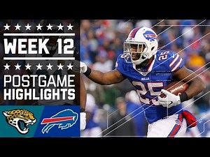 Jaguars vs. Bills | NFL Week 12 Game Highlights
