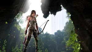 PC Tomb Raider Cave Live Wallpaper Free