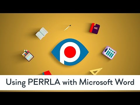 Writing a paper with PERRLA's Word Add-in