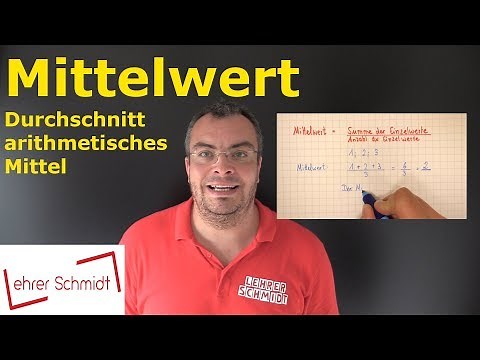 Mean | Data and Chance | Mathematics - Simply Explained | Lehrerschmidt