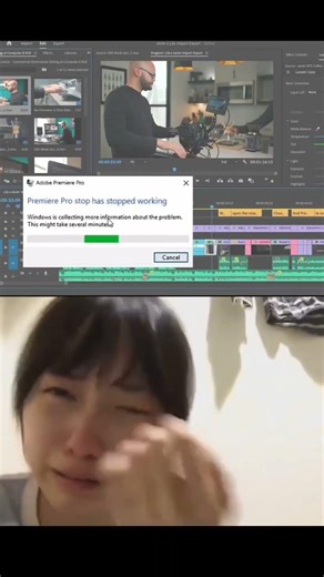 Premiere Pro: I’m done 💀 #shorts